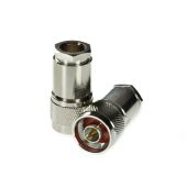 N Male 7-D connector