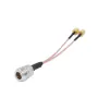 Dubbele SMA Male - Female connector voor 4G routers thumbnail
