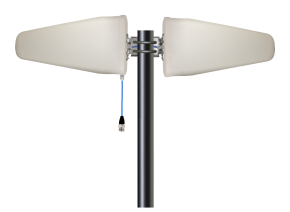 Double Yagi Super Logarithm Antenna for GSM repeater