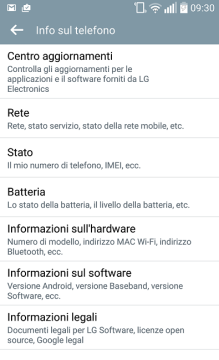 misurare segnale gsm android